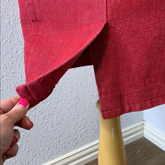 Kate Spade Saturday Apron red vintage Dress size 2 - Picture 10 of 15